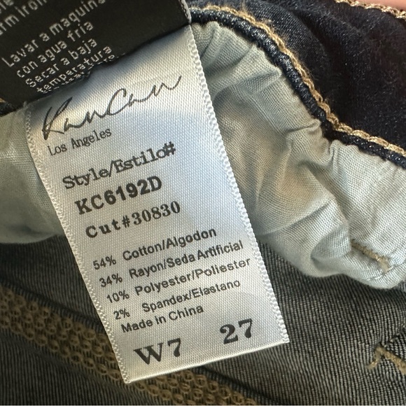 KanCan Chelsea High Rise Jeans - size 7 / 27 Dark Wash - Picture 9 of 10
